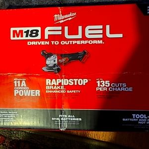 Milwaukee m18 Cordless reciprocating oscillating grinder